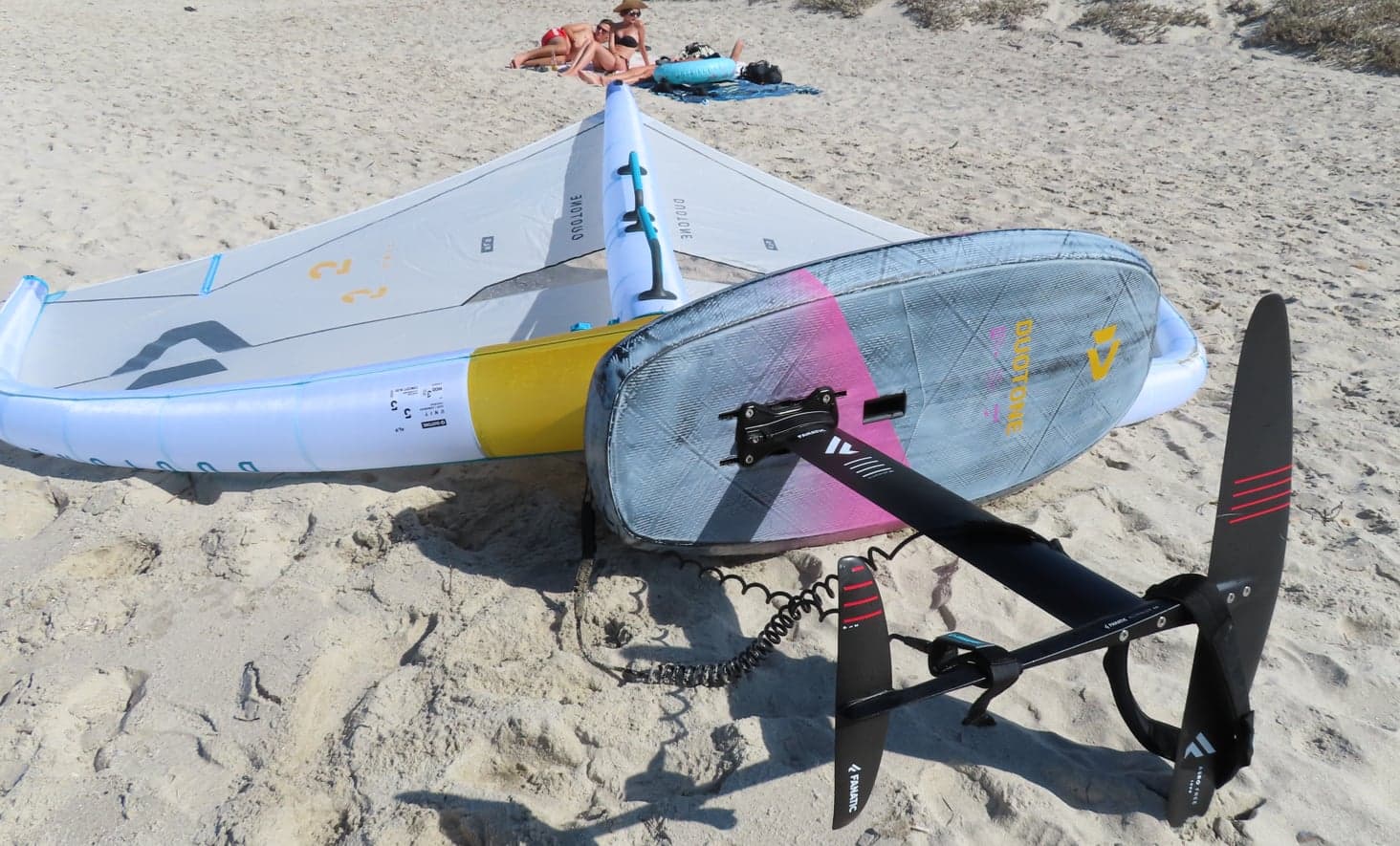 New wingfoil gear, Kos, Greece